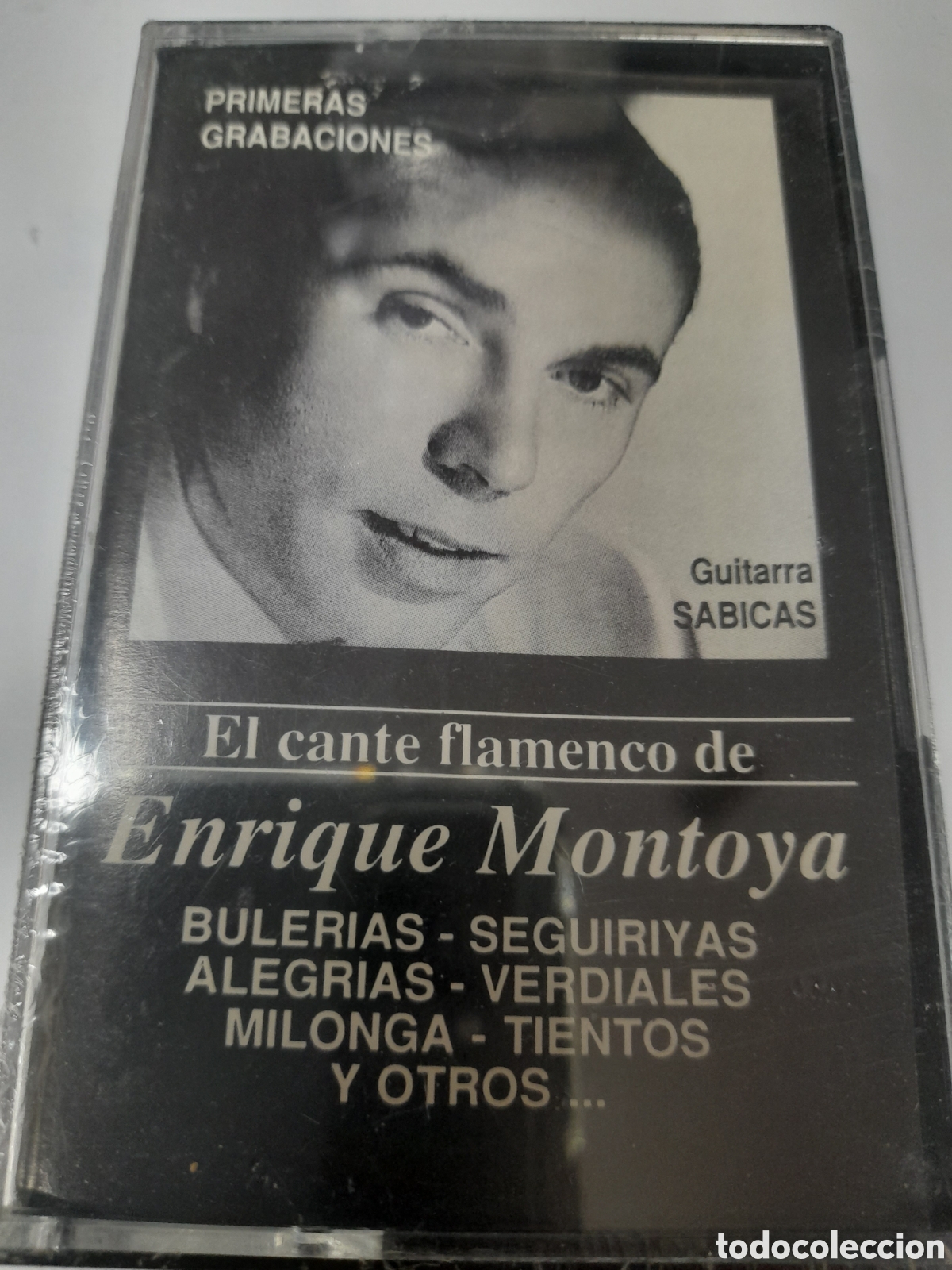 Casetes antiguos: ENRIQUE MONTOYA. Primeras Grabaciones.