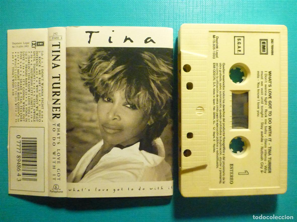 Casetes antiguos: Cinta de Cassette - Casete - Tina Turner - What&acute;s Love Got to do With it - Emi 1993 -