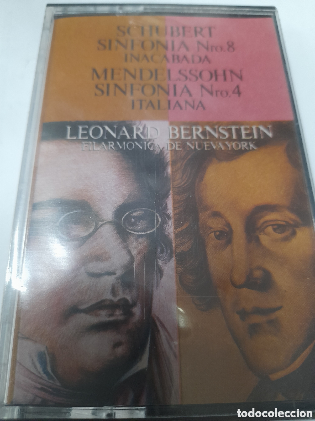 Casetes antiguos: SCHUBERT. Sinfon&iacute;a No 8. (Inacabada) - Foto 1