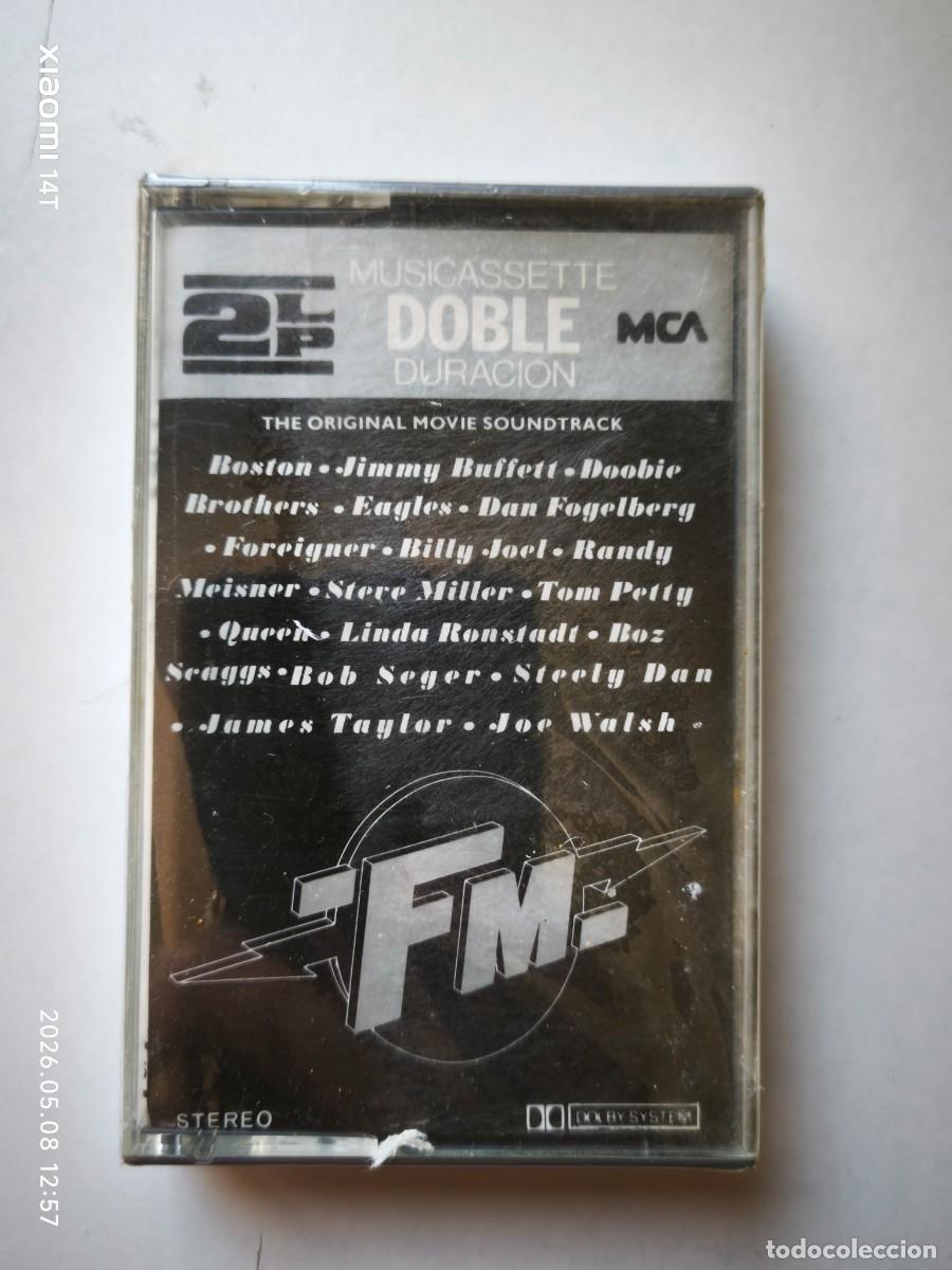 Casetes antiguos: -FM-THE ORIGINAL MOVIE SOUNDTRACK ( MCA75.99.345) CASETE.