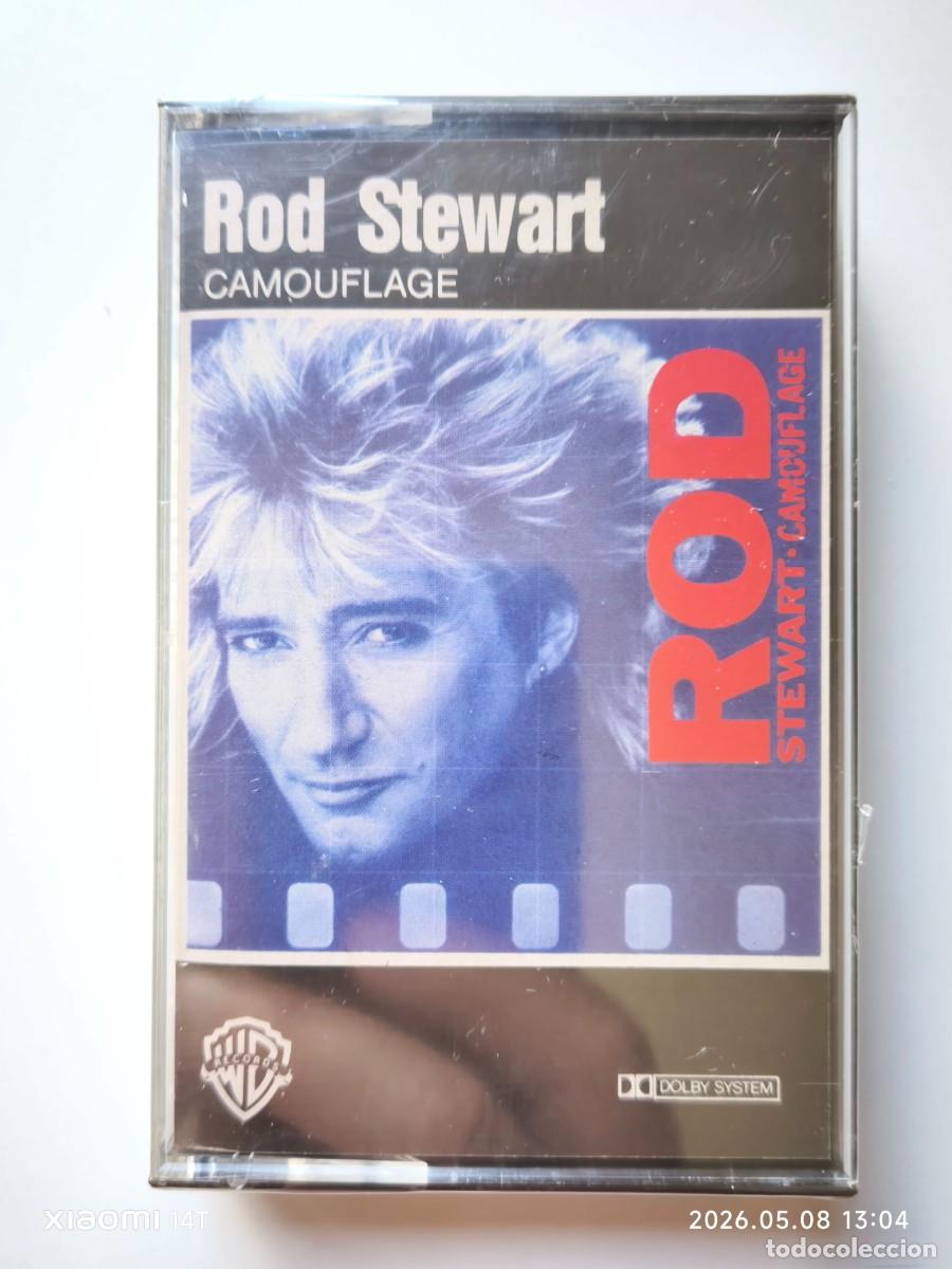 Casetes antiguos: ROD STEWART-CAMUFLAGE (WB.M 925095-4). CASETE.