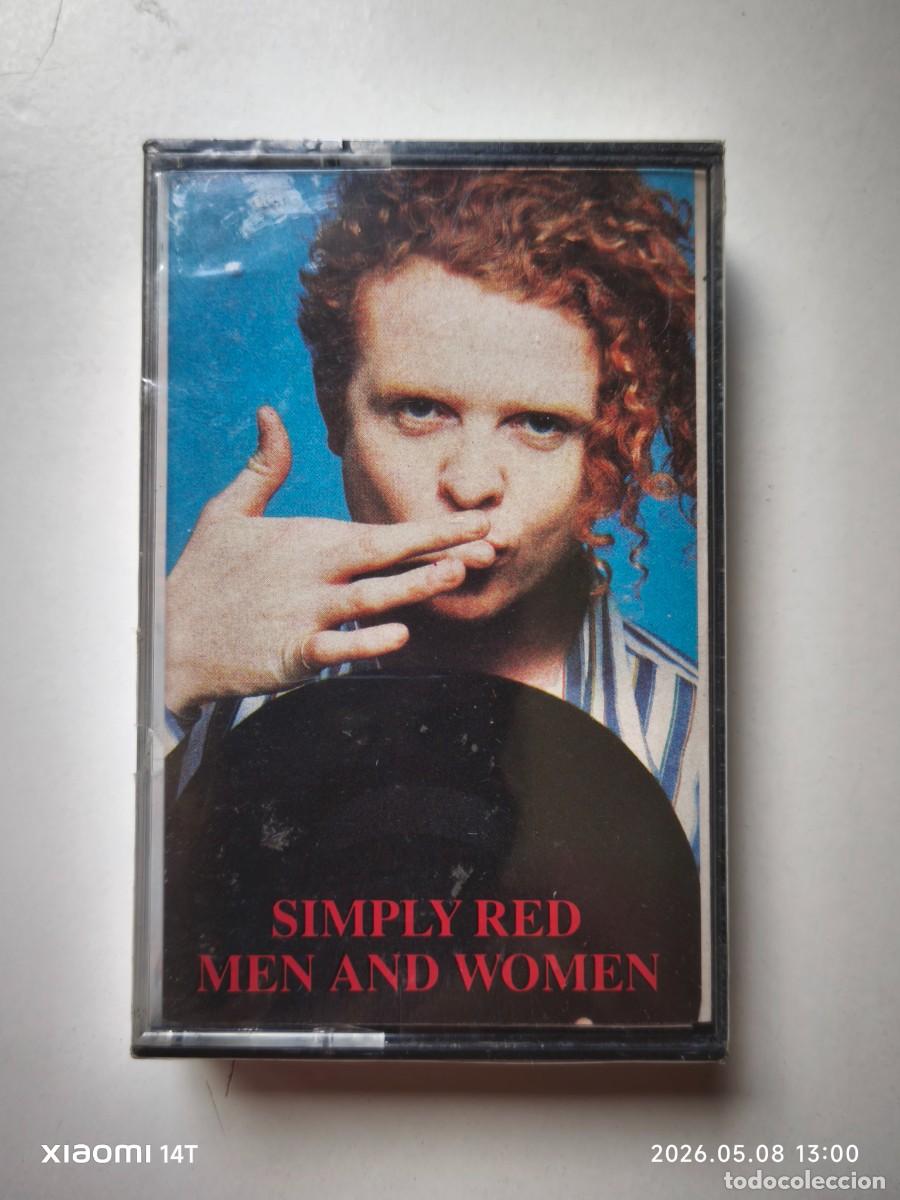 Casetes antiguos: SIMPLY RED-MEN AND WOMEN ( MY.242021-4) CASETE.