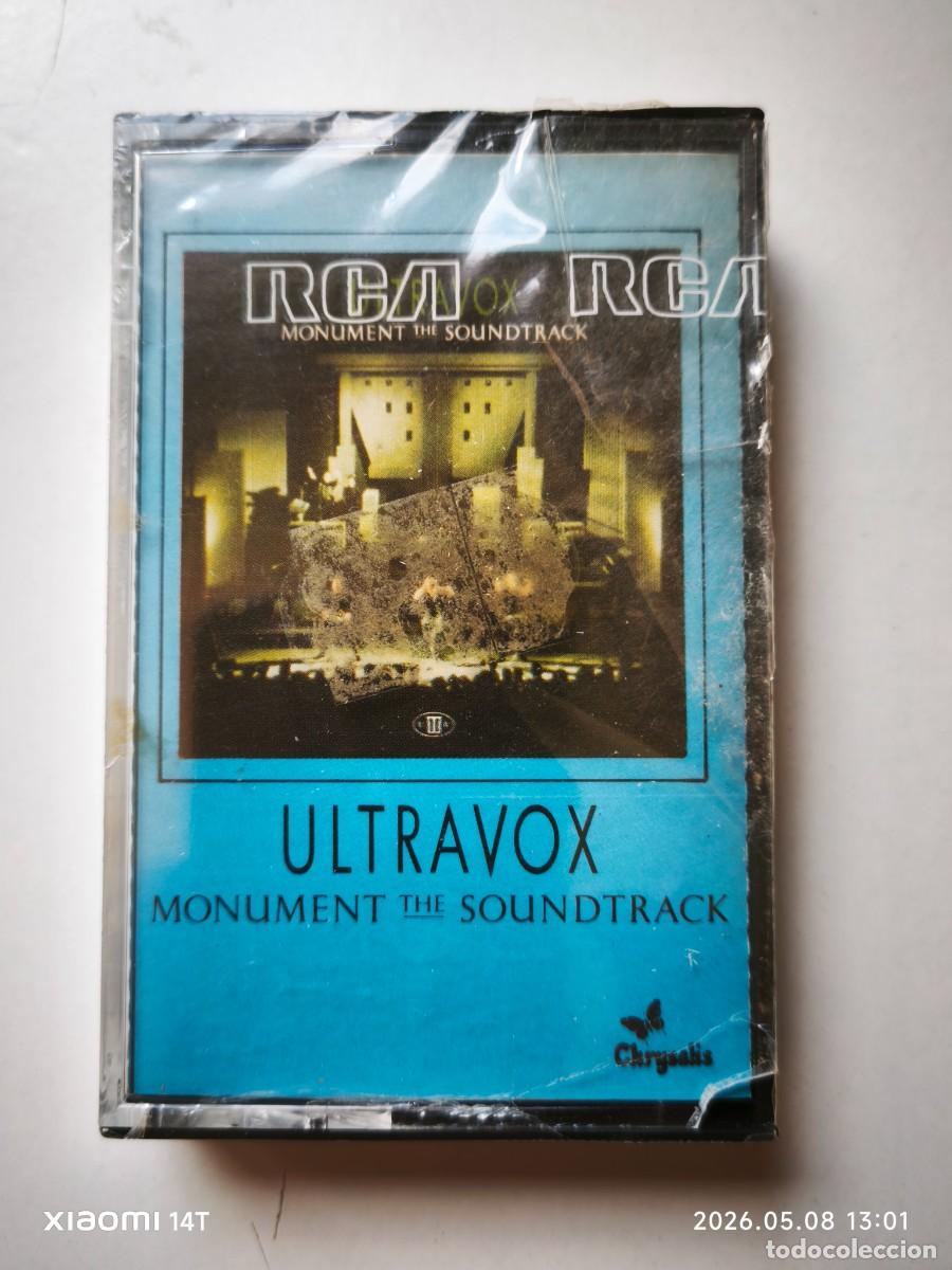 Casetes antiguos: ULTRAVOX- MONUMENT THE SOUNDTRACK ( CHIYSALIS- ZCUK 1452). CASETE