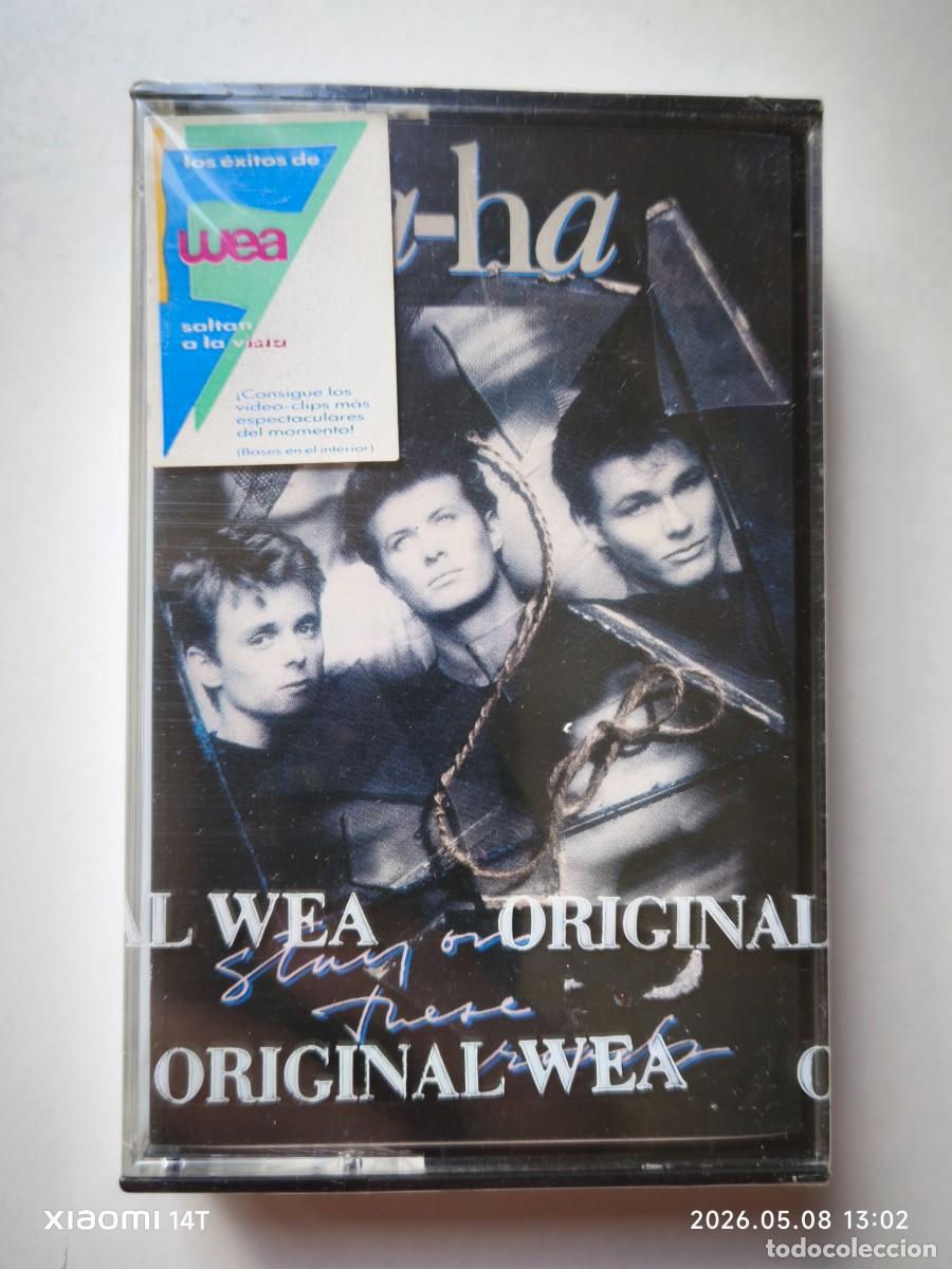 Casetes antiguos: A-HA-STAY ON THESE ROAD ( WB 9.25738-4) CASETE.