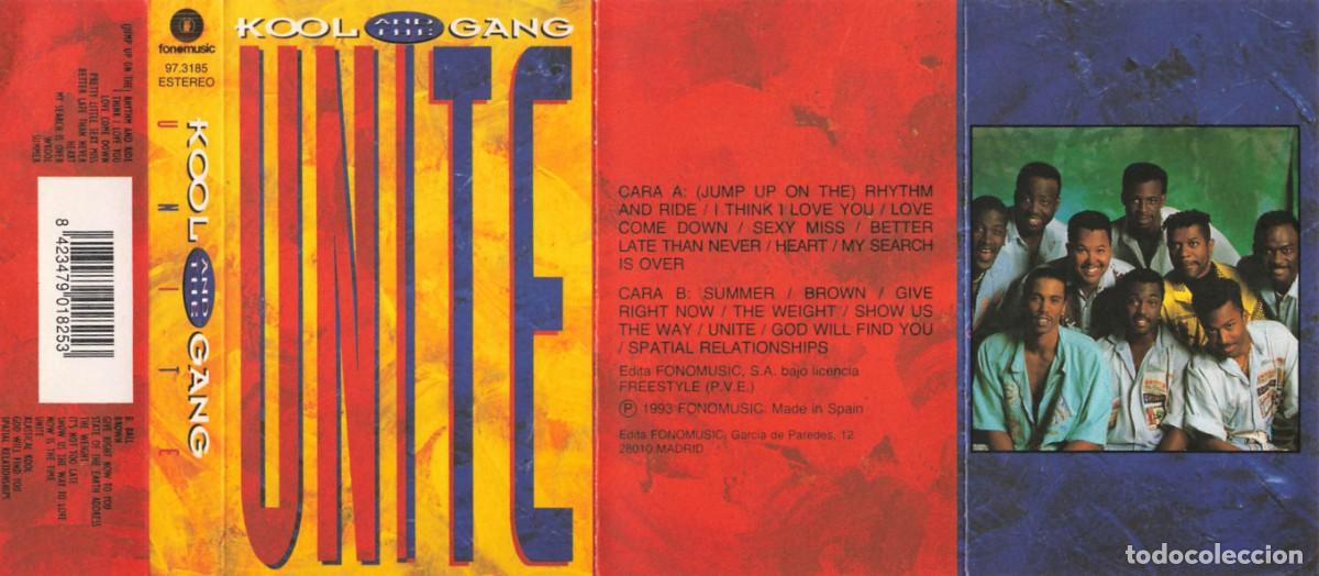 Casetes antiguos: Kool & the Gang - Unite (Cassette) - Foto 2