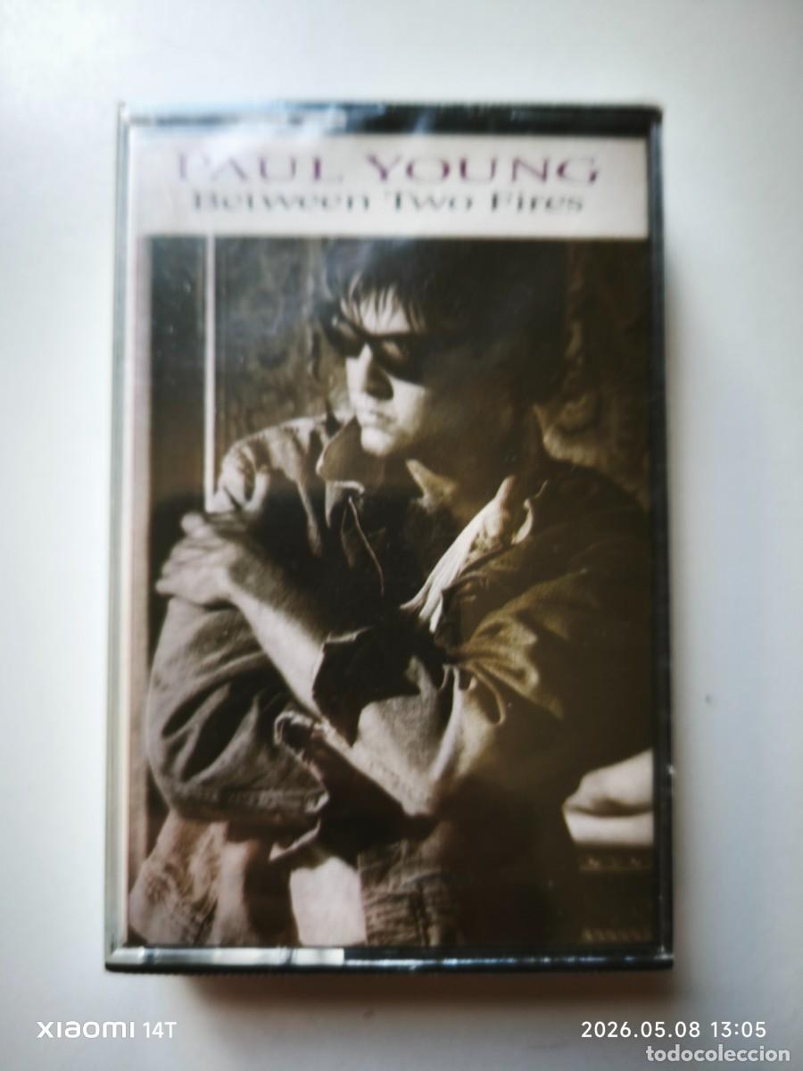 Casetes antiguos: PAUL YOUNG_ BETWEEN TWO FIRES ( CBS 4501-4(SP).CASETE.