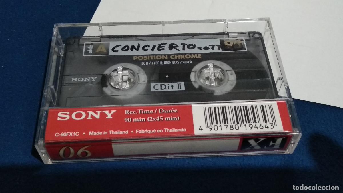 Casetes antiguos: SONY CDIT II CHROME 90 - CON M&Uacute;SICA PARA OIR, REGRABAR. NO VIRG&Eacute;N CASETE CINTA CASSETTE