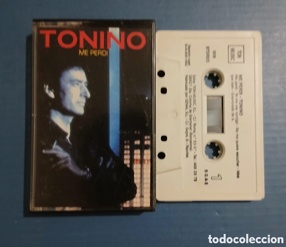 Casetes antiguos: TONINO &bull; ME PERD&Iacute; &bull; TON MUSIC &bull; CASETE