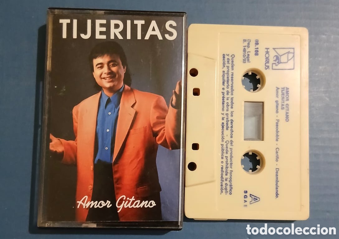 Cassette antiche: TIJERITAS &bull; AMOR GITANO &bull; HORUS &bull; CASETE