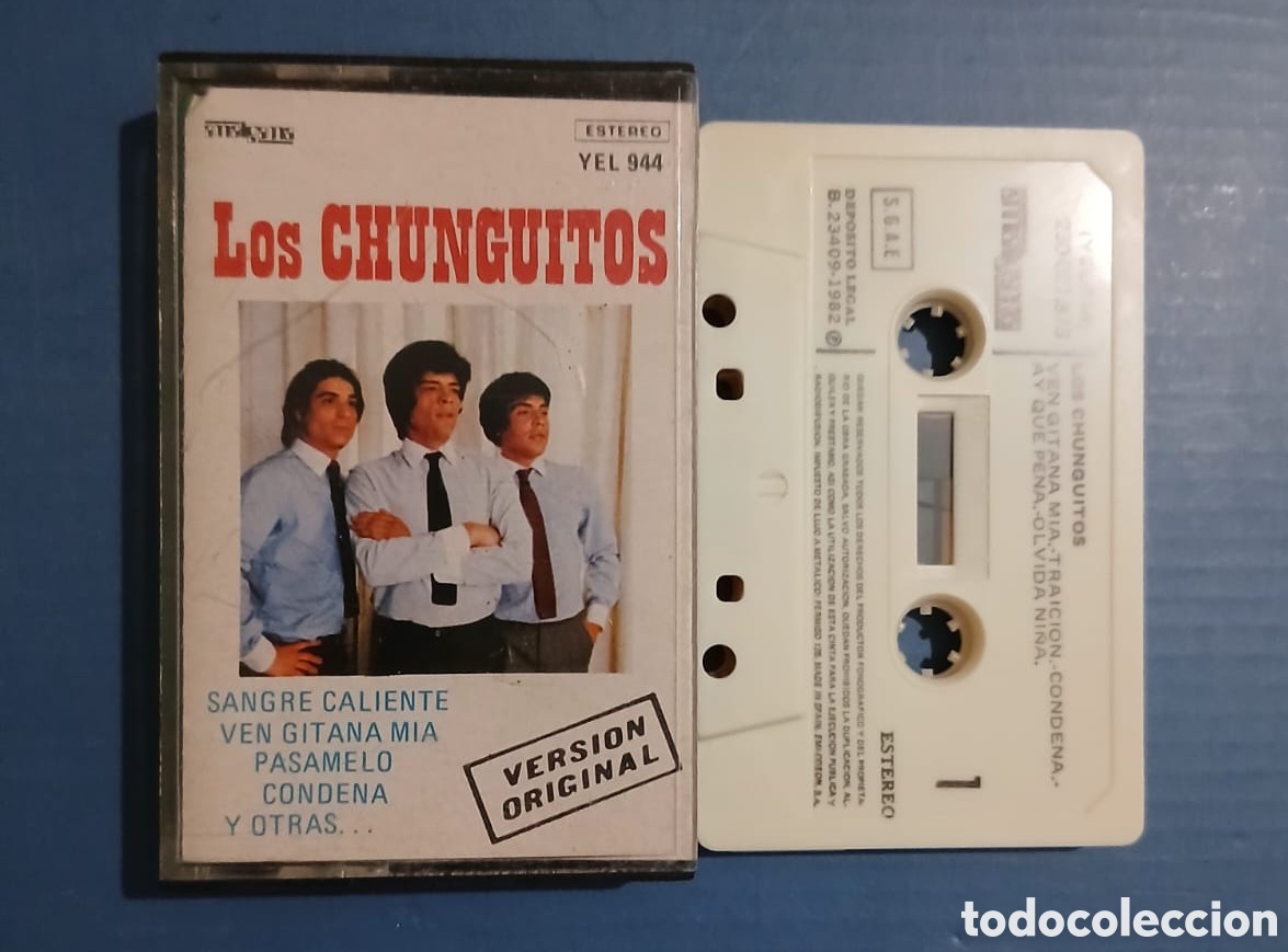 Old Cassettes: LOS CHUNGUITOS &bull; SANGRE CALIENTE &bull; AMALGAMA &bull; CASETE