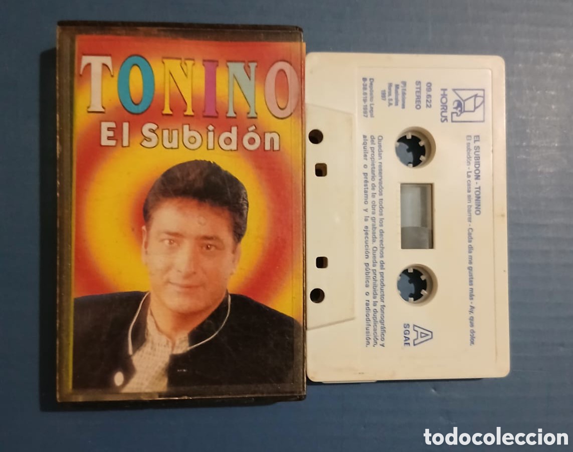 Cassettes Anciennes: TONINO &bull; EL SUBID&Oacute;N &bull; HORUS &bull; CASETE