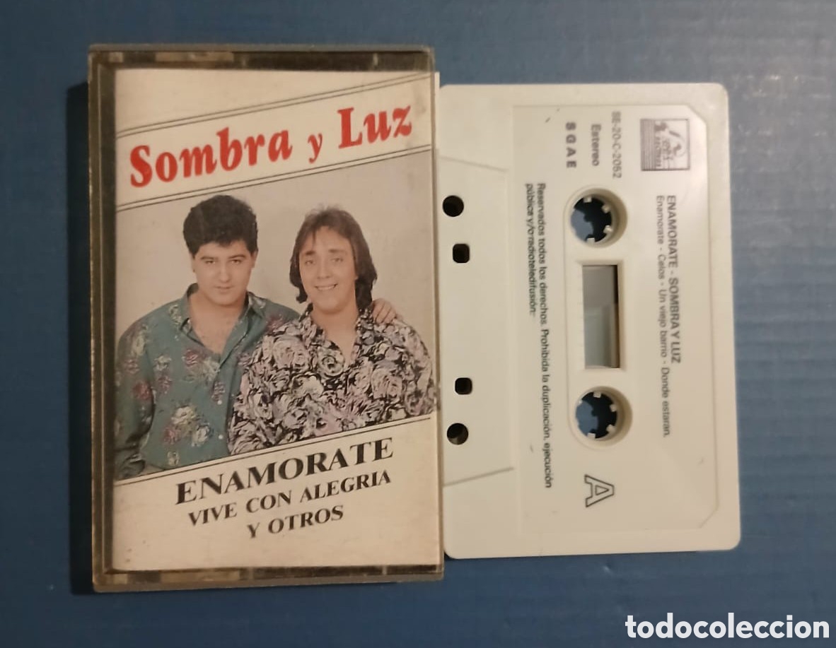 Cassettes Anciennes: SOMBRA Y LUZ &bull; ENAM&Oacute;RATE &bull; CASETE