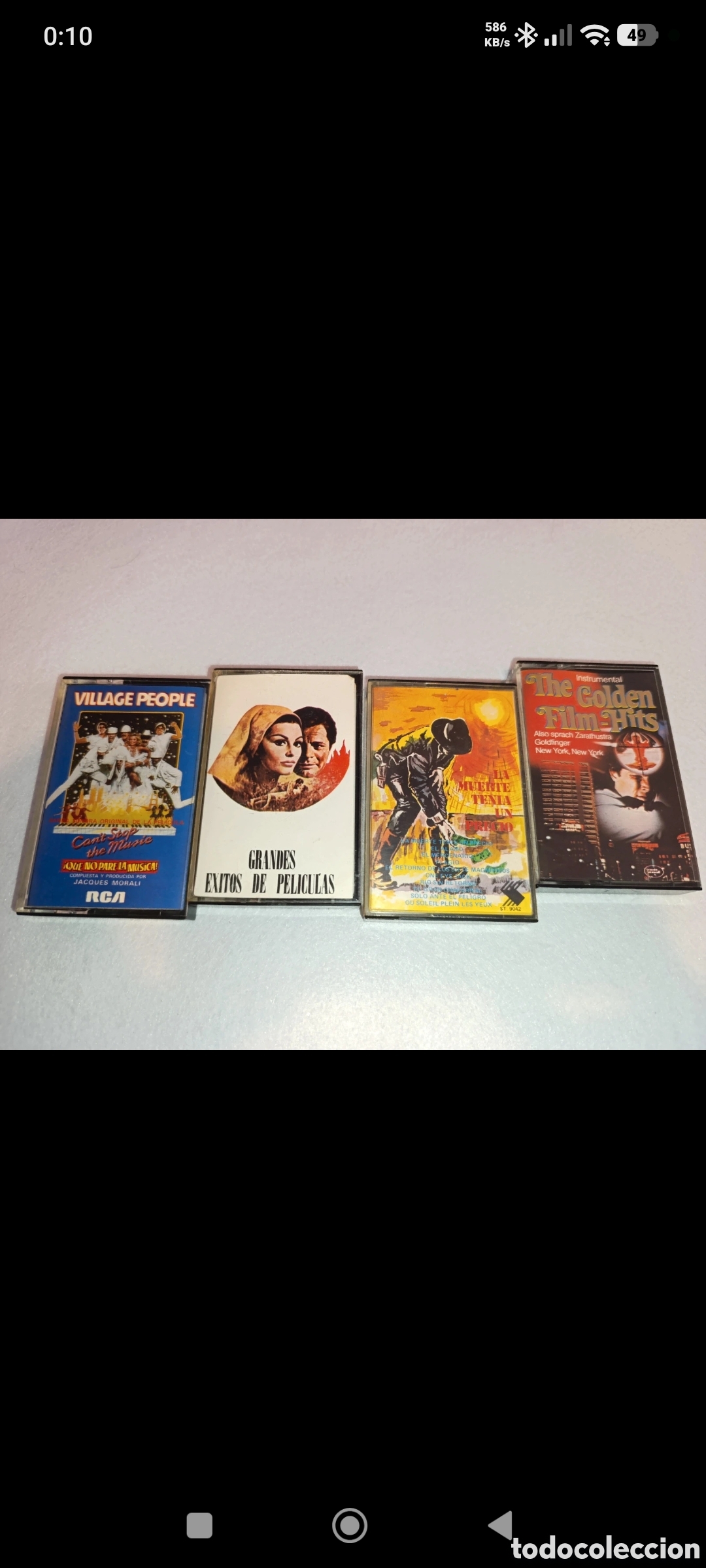 Casetes antiguos: Lote 4 cassettes B.S.O. - Foto 2