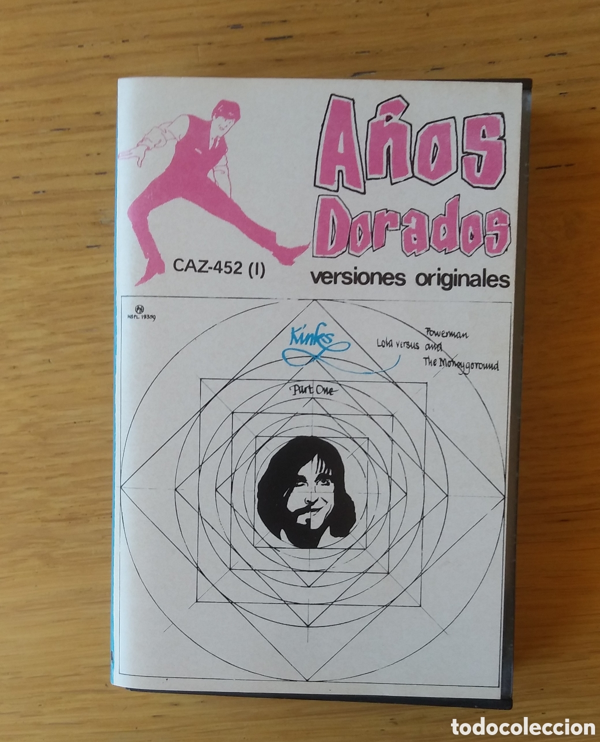 Casetes antiguos: THE KINKS : &rdquo;PART 1 LOLA VERSUS POWERMAN AND THE MONEYGOROUND &rdquo; CASSETE 1980