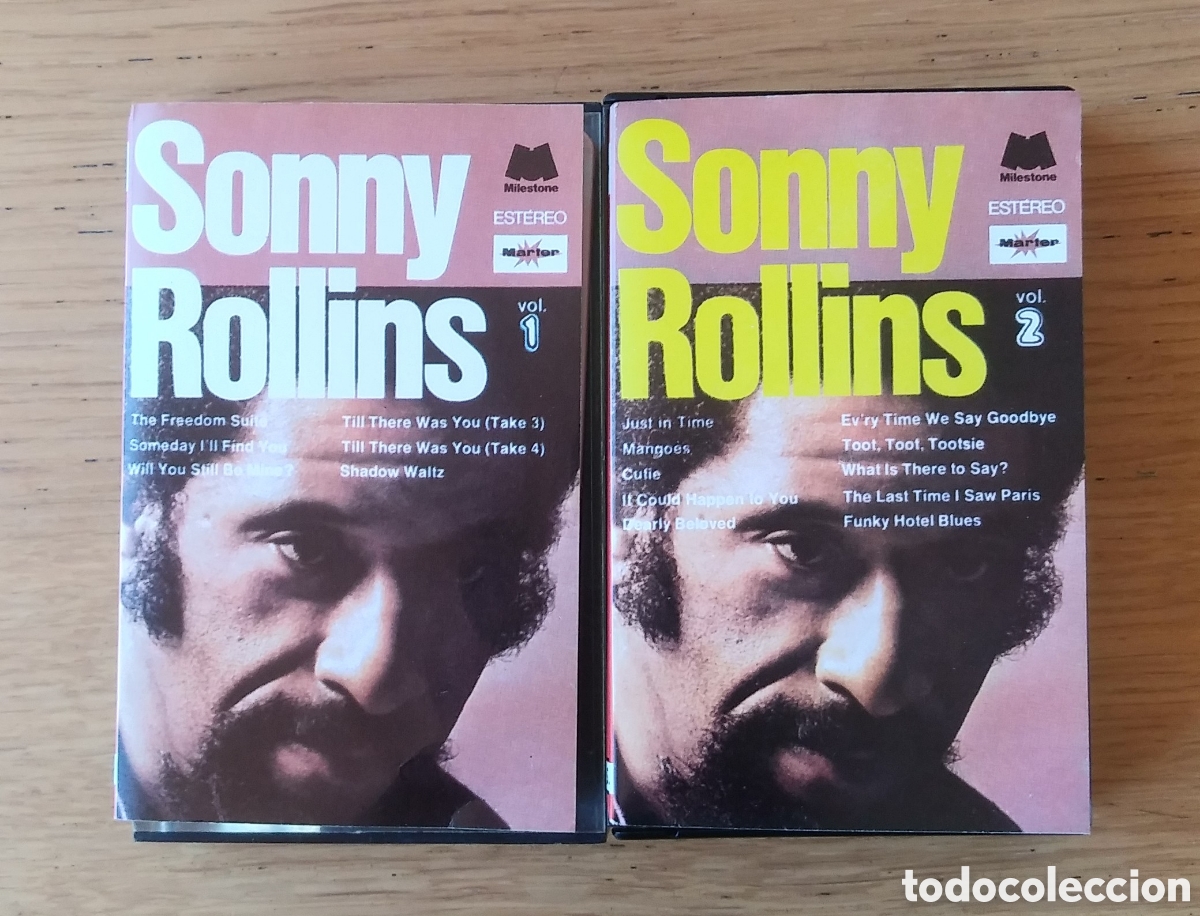 Casetes antiguos: SONNY ROLLINS : &rdquo;SONNY ROLLINS&rdquo; DOBLE CASSETE 1975 - JAZZ