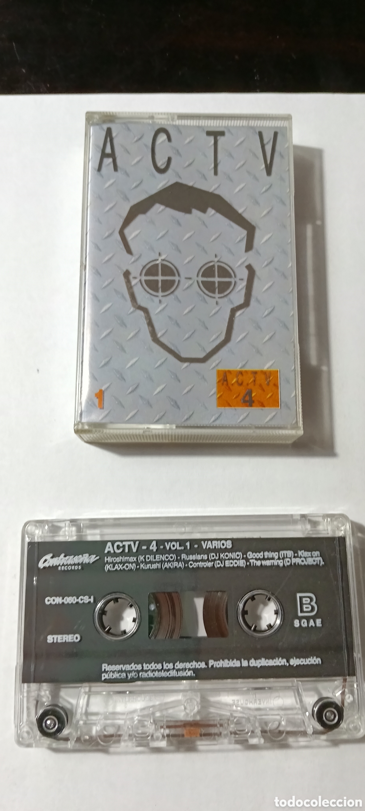 Casetes antiguos: Actv vol 4 cassettes - Foto 3