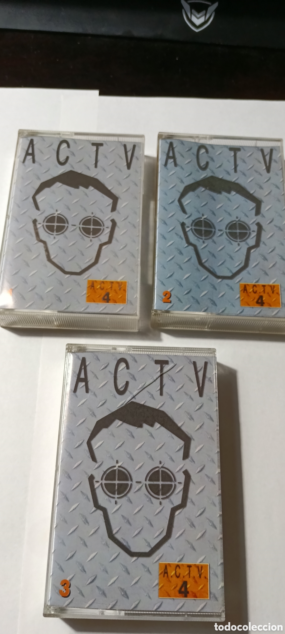 Casetes antiguos: Actv vol 4 cassettes - Foto 1