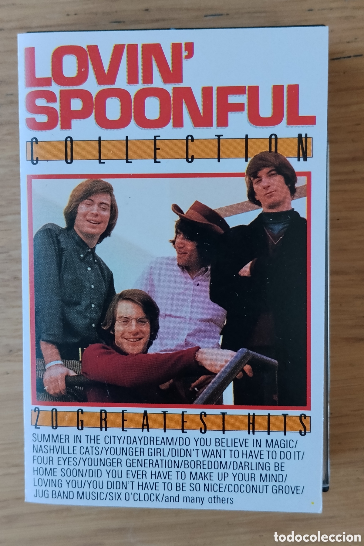 Casetes antiguos: LOVIN' SPOONFUL : &rdquo;COLLECTION 20 GREATEST HITS&rdquo; CASSETE 1988
