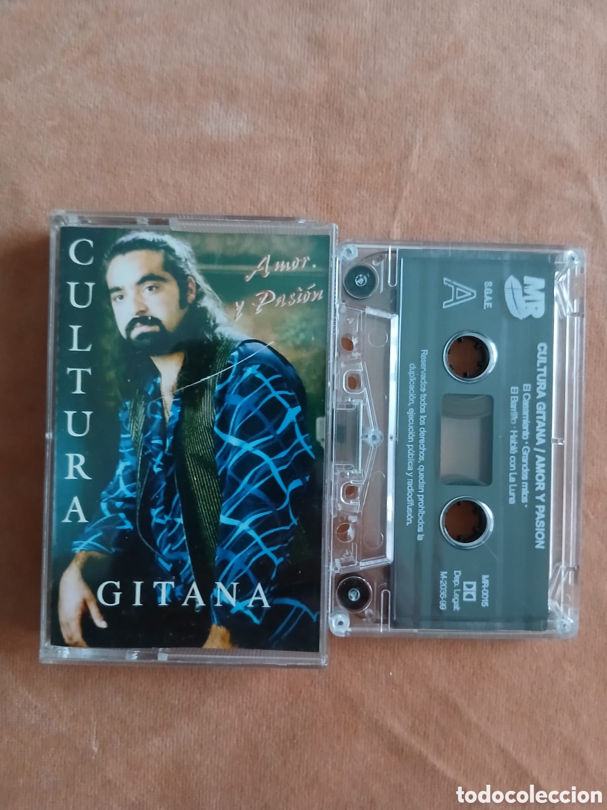 Casetes antiguos: CULTURA GITANA &bull; AMOR Y PASI&Oacute;N &bull; CASETE