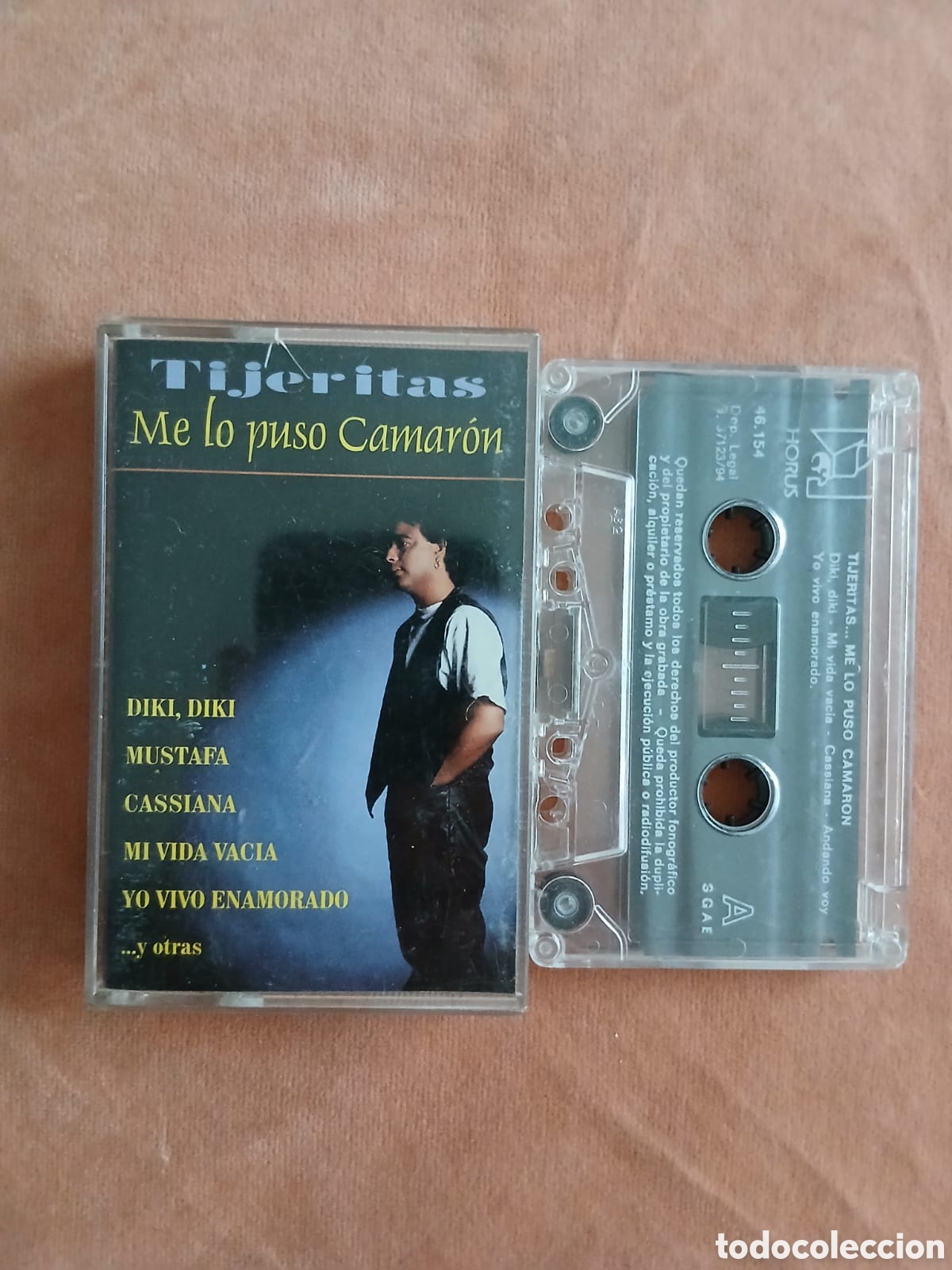 Casetes antiguos: TIJERITAS &bull; ME LO PUSO CAMAR&Oacute;N &bull; CASETE