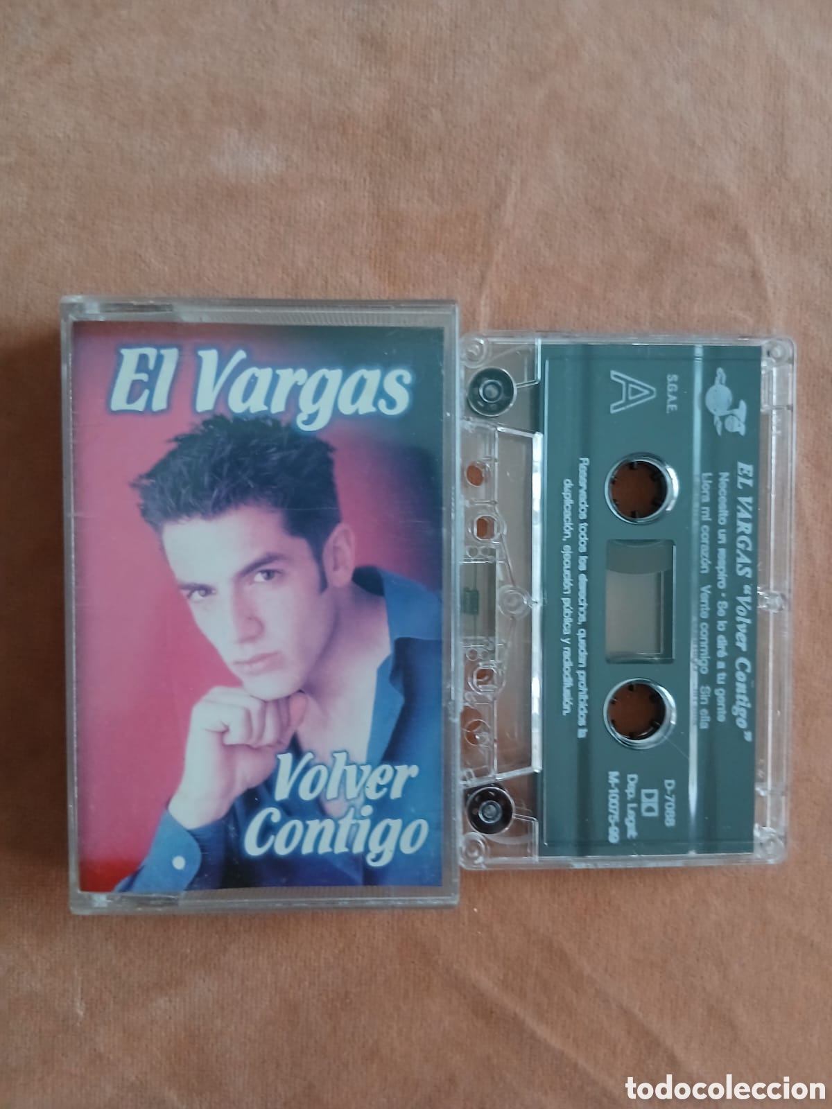 Casetes antiguos: EL VARGAS &bull; VOLVER CONTIGO &bull; CASETE