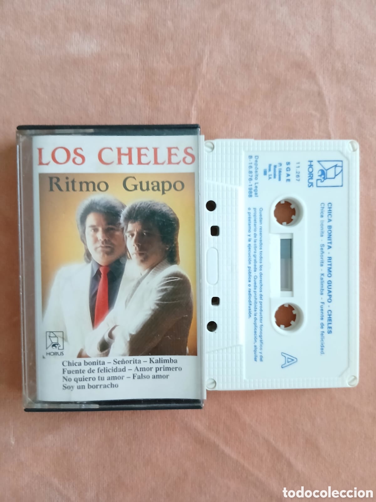 Casetes antiguos: LOS CHELES &bull; RITMO GUAPO &bull; CASETE