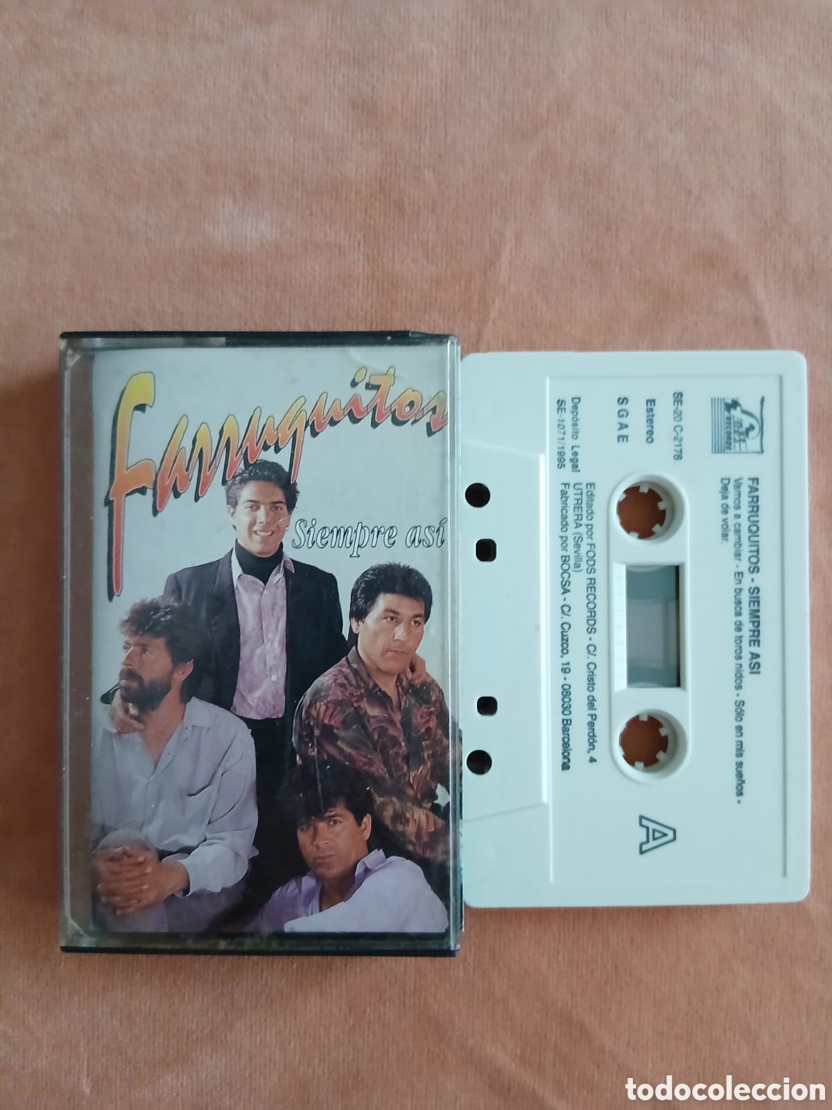 Casetes antiguos: FARRUQUITOS &bull; SIEMPRE AS&Iacute; &bull; CASETE