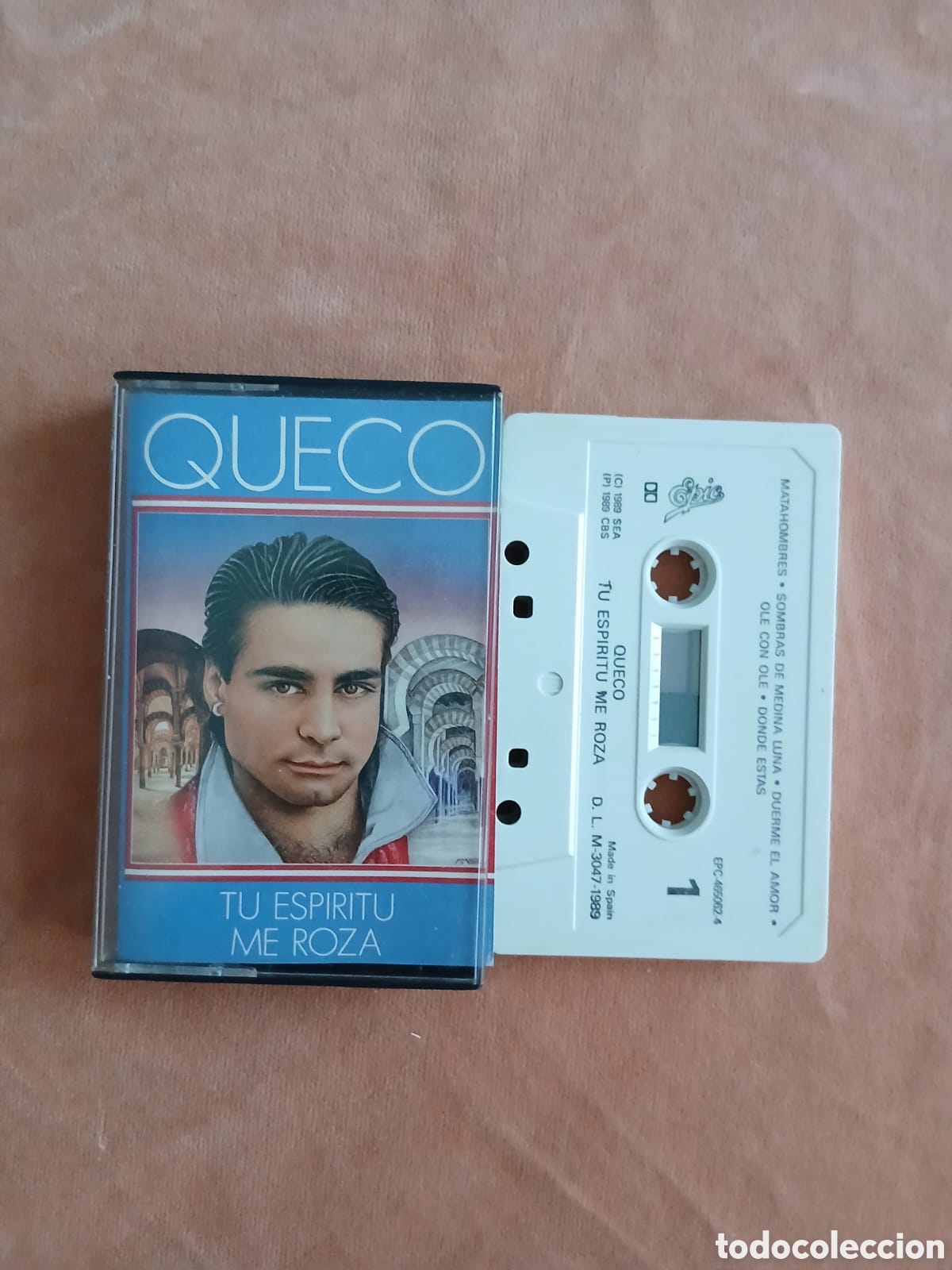 Casetes antiguos: QUECO &bull; TU ESP&Iacute;RITU ME ROZA &bull; CASETE