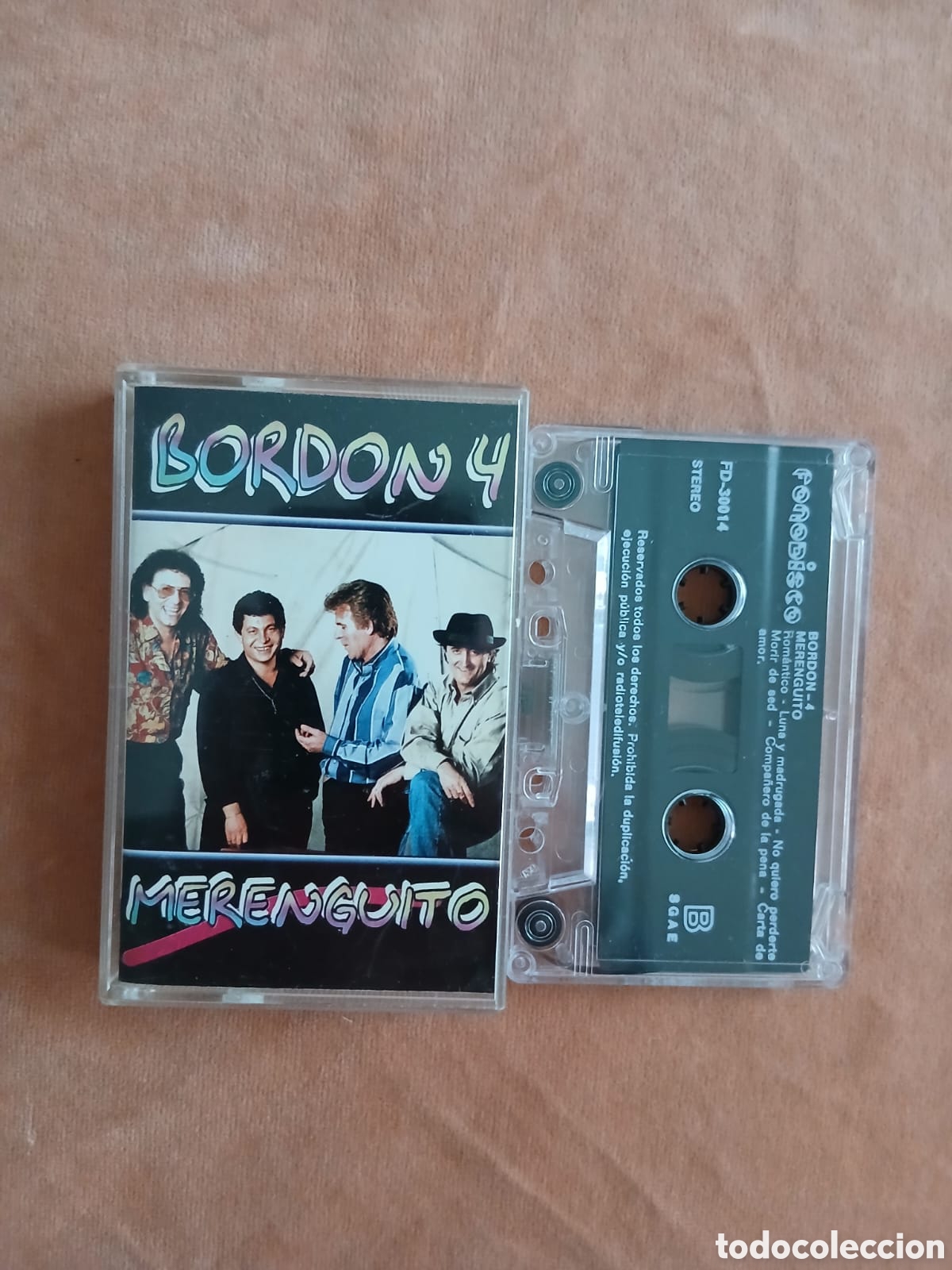 Casetes antiguos: BORD&Oacute;N 4 &bull; MERENGUITO &bull; CASETE