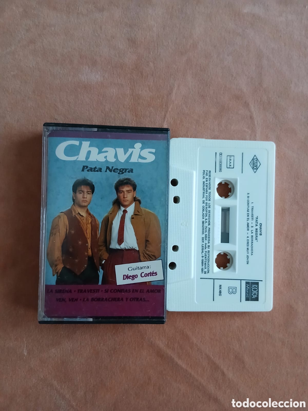 Casetes antiguos: CHAVIS &bull; PATA NEGRA &bull; CASETE