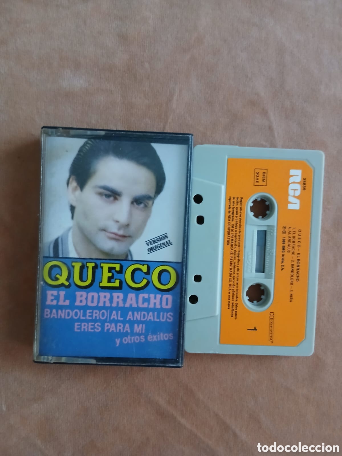 Casetes antiguos: QUECO &bull; EL BORRACHO &bull; CASETE