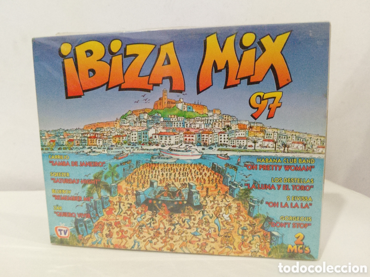 Casetes antiguos: IBIZA MIX 97 CINTA CASSETTE X2 PRECINTADO