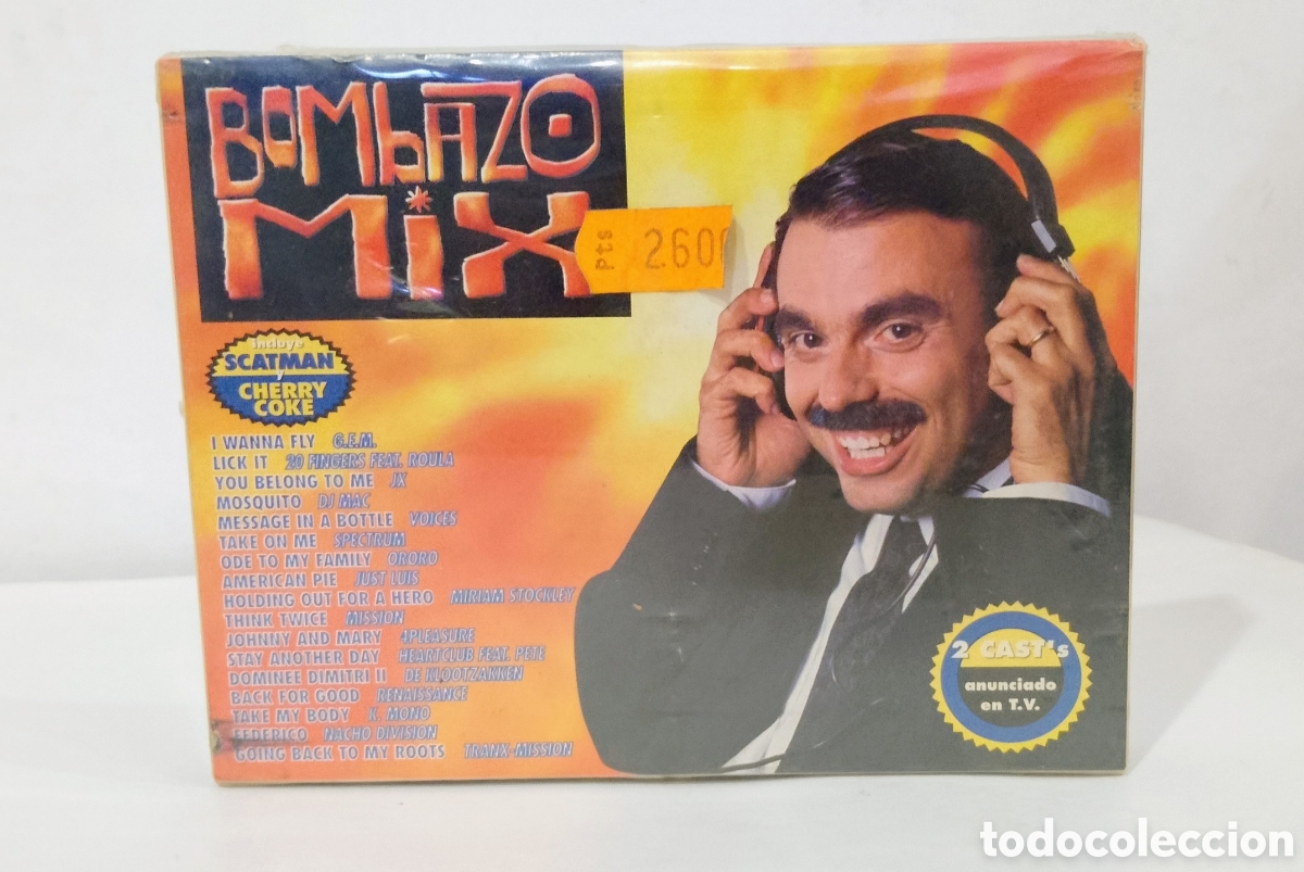 Cassettes Anciennes: BOMBAZO MIX PACK2 CASSETTES PRECINTADOS