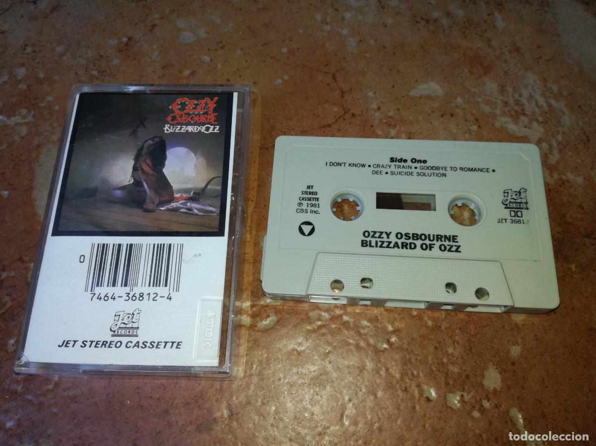 Casetes antiguos: OZZY OSBOURNE-BLIZZARD OF OZZ-ORIGINAL 1981