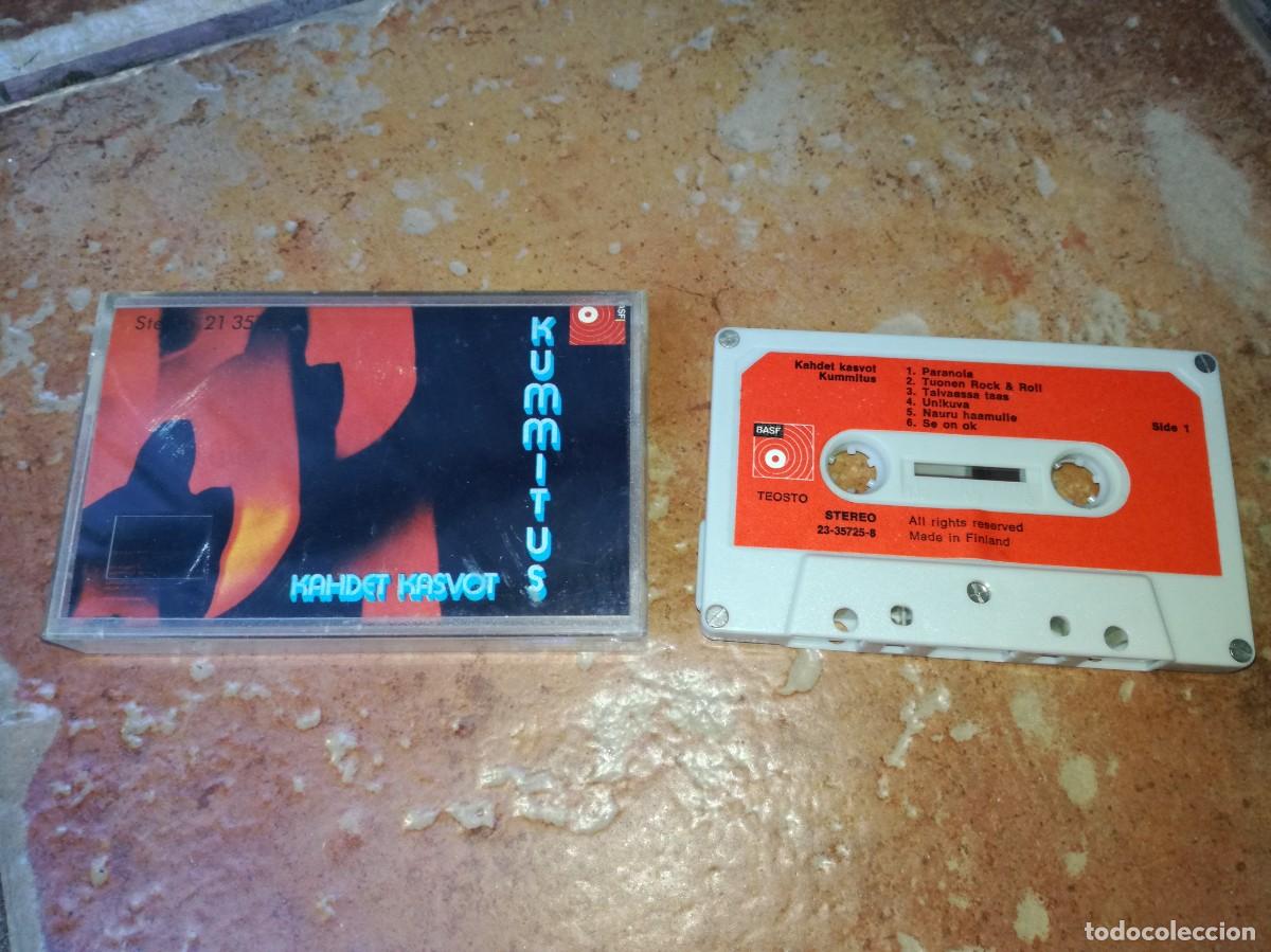 Casetes antiguos: KUMMITUS-KAHDET KASVOT-ORIGINAL 1976-MUY RARA