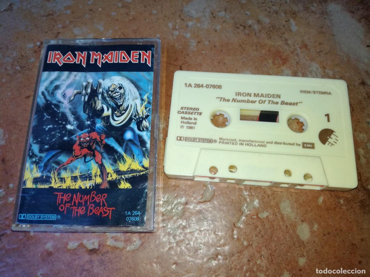 Casetes antiguos: IRON MAIDEN-THE NUMBER OF THE BEAST-ORIGINAL 1982
