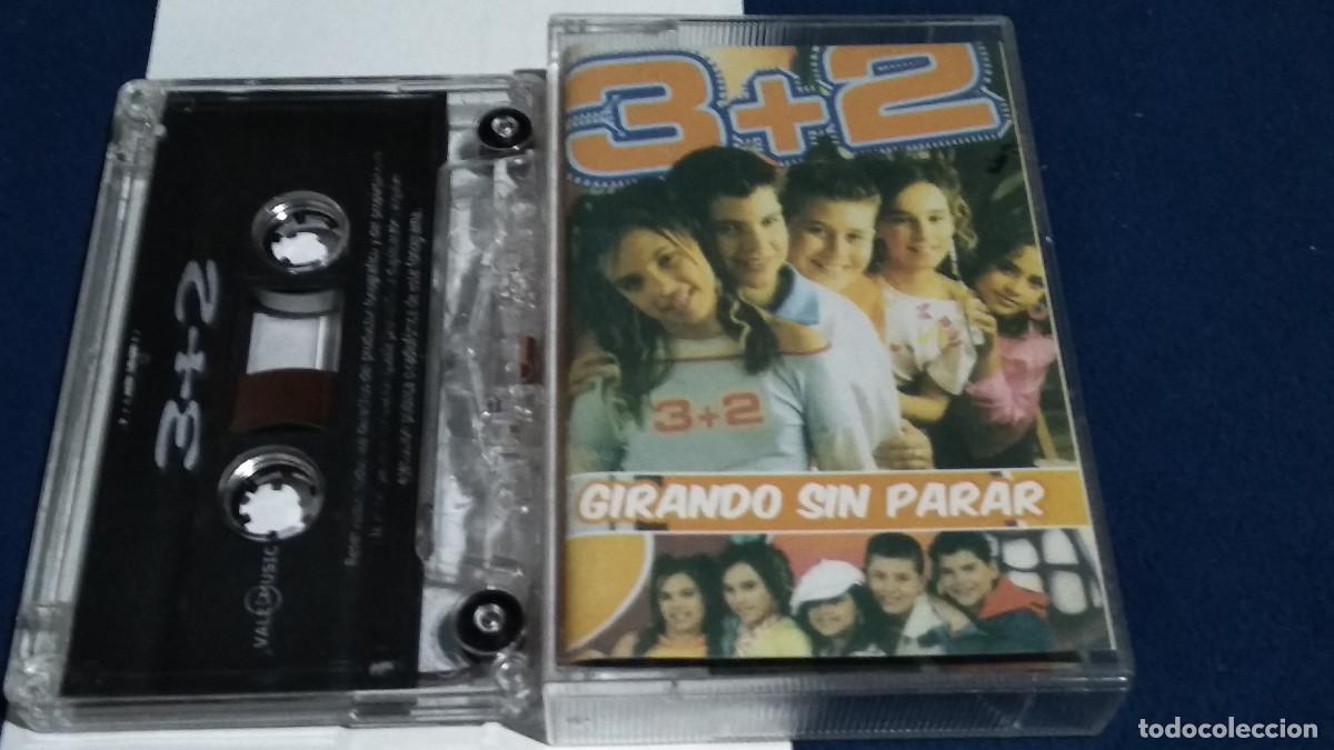 Casetes antiguos: 3+2, GIRANDO SIN PARAR - CASETE CINTA CASSETTE 2004 Vale Music POP INFANTIL