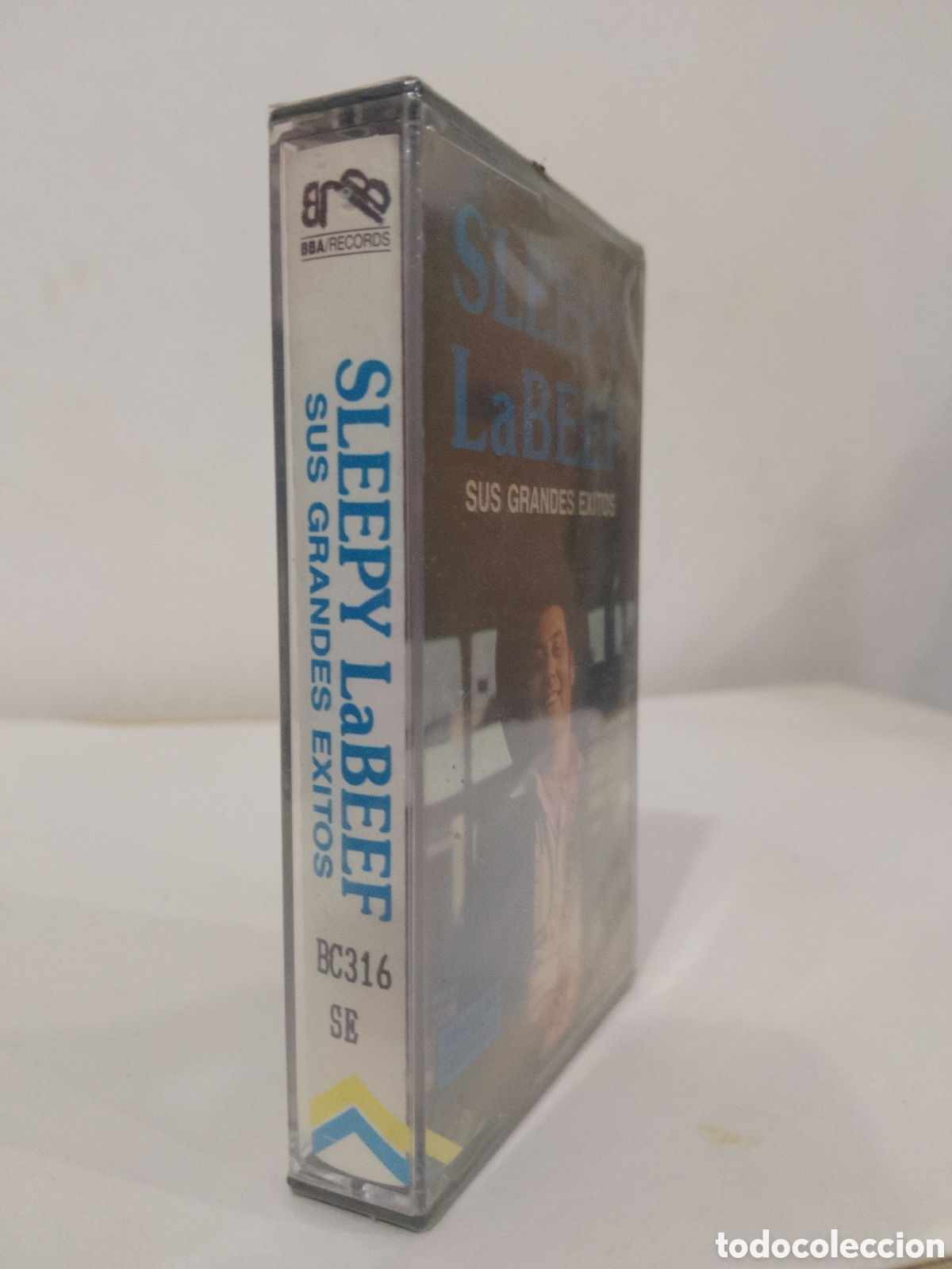 Casetes antiguos: SLEEPY LABEEF SUS GRANDES EXITOS CASSETTE PRECINTADO - Foto 2
