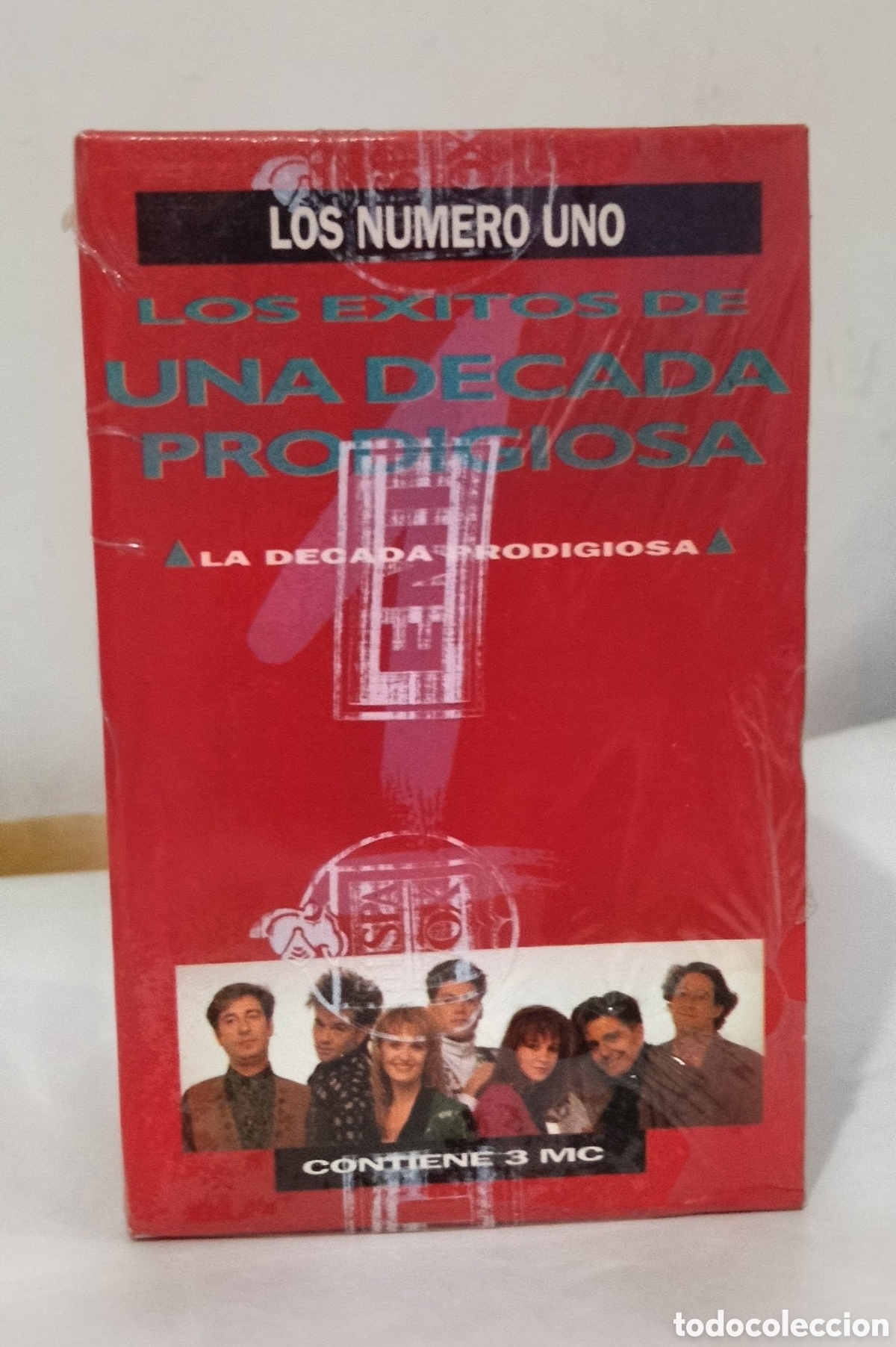 Cassettes Anciennes: LOS EXITOS DE UNA DECADA PRODIGIOSA PACK3 CASSETTE PRECINTADO