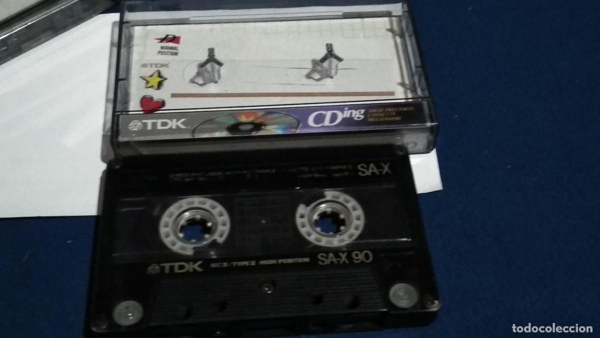 Casetes antiguos: Cinta de Cassette - Casete - Para Grabar O ESCUCHAR YA ESTA GRABADA - TDK - SA-X 90 Minutos