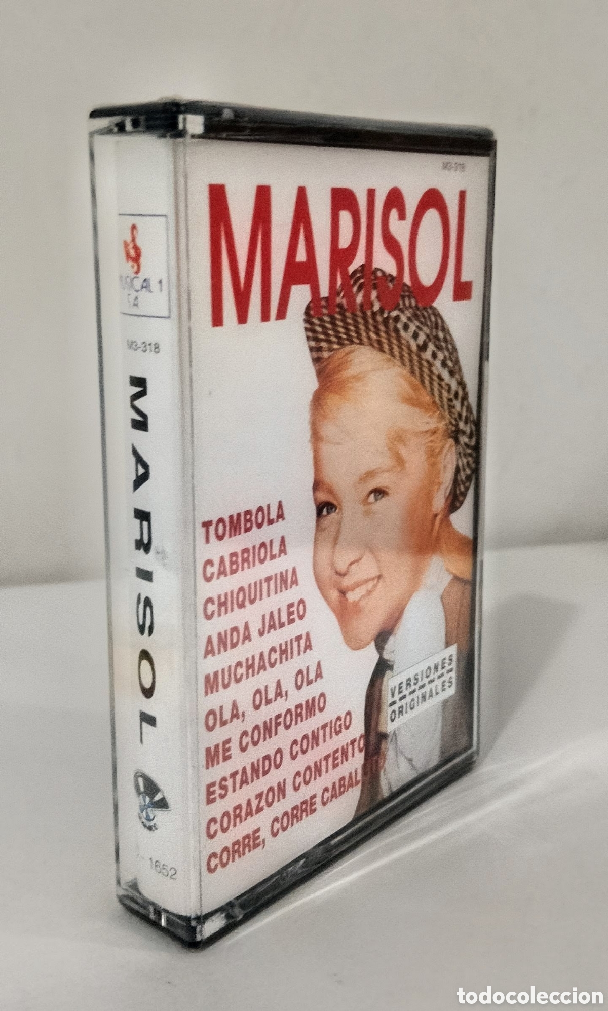 Casetes antiguos: MARISOL VERSIONES ORIGINALES CASSETTE PRECINTADO MARISOL - Foto 2