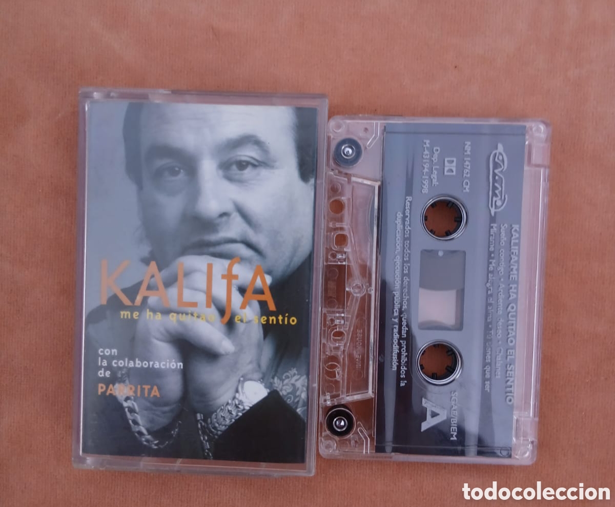 Casetes antiguos: KALIFA - Me ha quitao el sent&iacute;o - Casete
