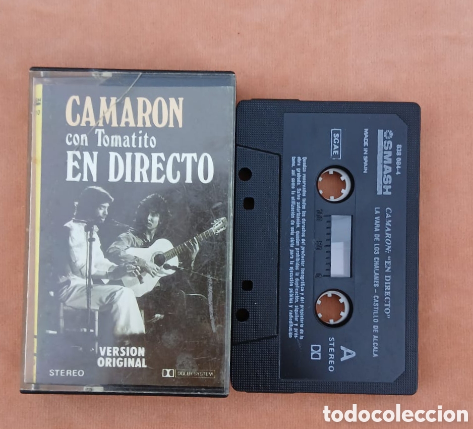 Casetes antiguos: CAMAR&Oacute;N con TOMATITO &rdquo;EN DIRECTO&rdquo; - CASETE