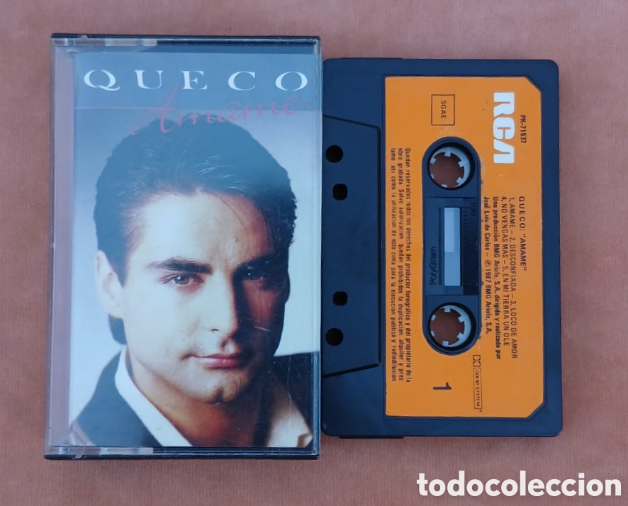 Casetes antiguos: QUECO - &Aacute;MAME - RCA - CASETE