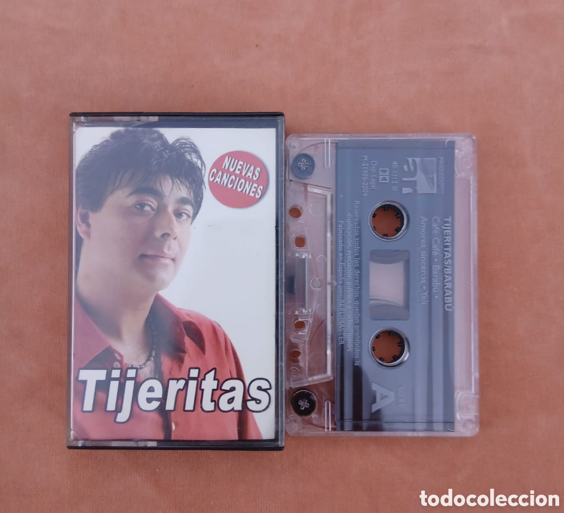 Casetes antiguos: TIJERITAS - NUEVAS CANCIONES - CASETE