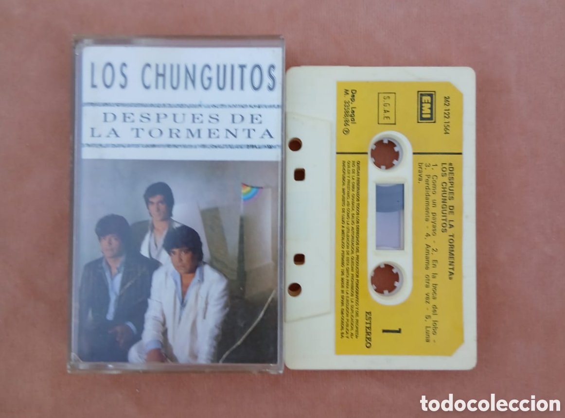Casetes antiguos: LOS CHUNGUITOS - DESPU&Eacute;S DE LA TORMENTA - EMI - CASETE
