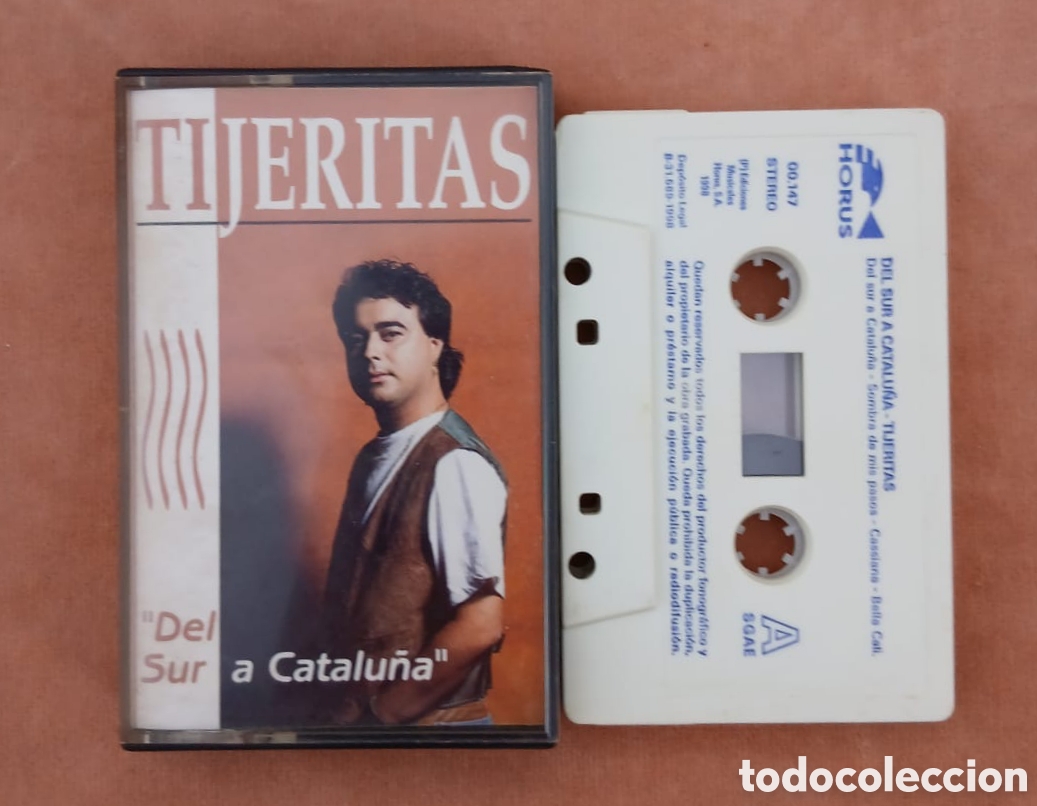 Casetes antiguos: TIJERITAS - DEL SUR A CATALU&Ntilde;A - HORUS - CASETE