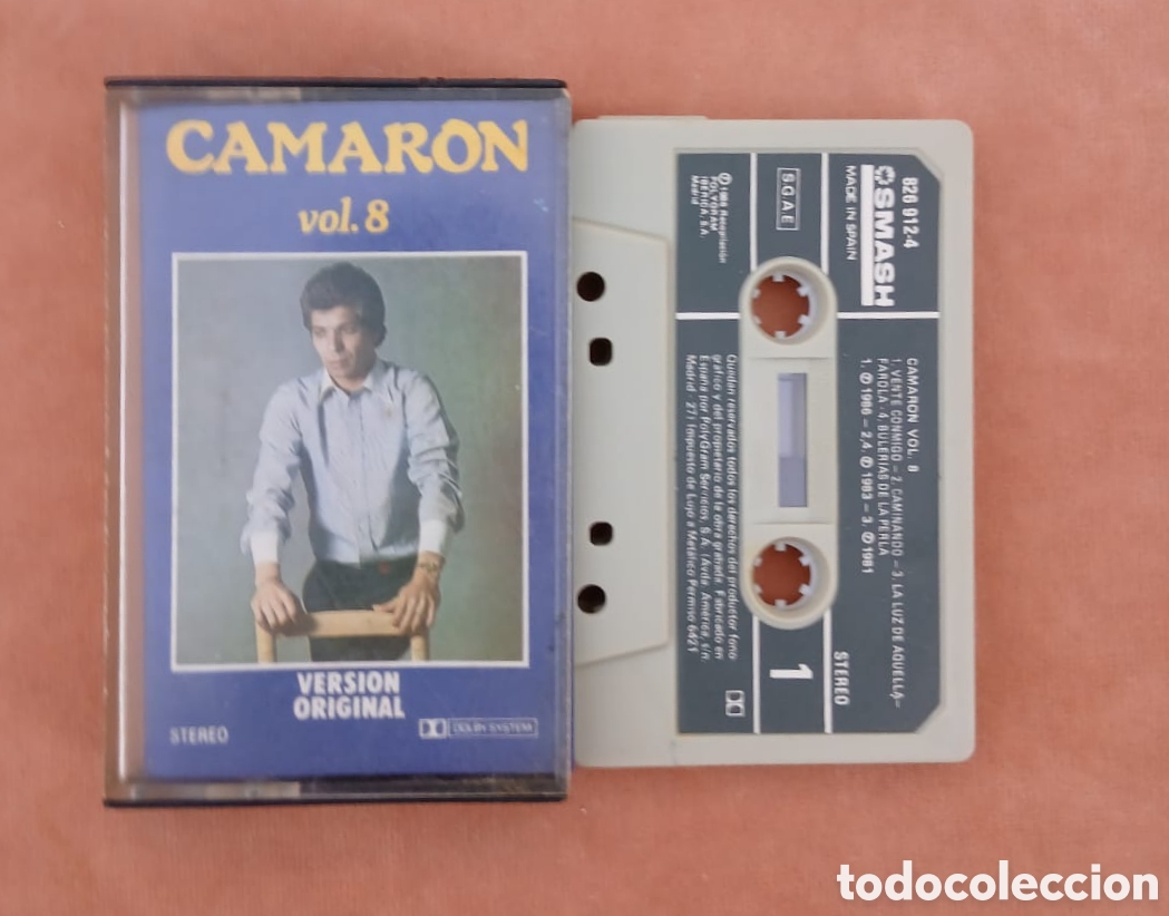 Casetes antiguos: CAMAR&Oacute;N - VOL. 8 - CASETE
