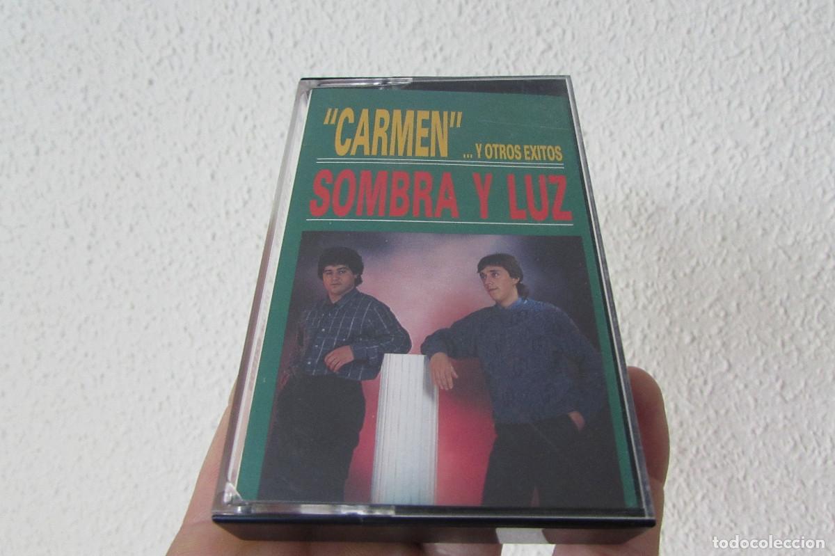 Casetes antiguos: SOMBRA Y LUZ - Carmen.. y otros exitos..muy raro casette 1991 FLAMENCO