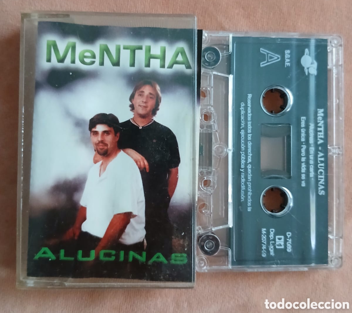Casetes antiguos: MENTHA &bull; ALUCINAS &bull; CASETE